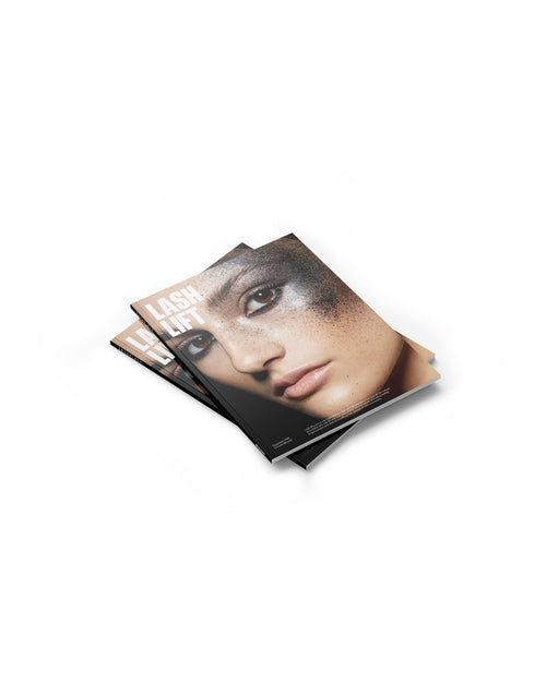 Two Professional Lash Lift Manuals stacked partially on top of each other.