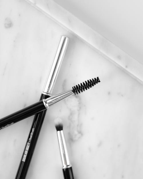 Dual Ended Lash Comb and Brush