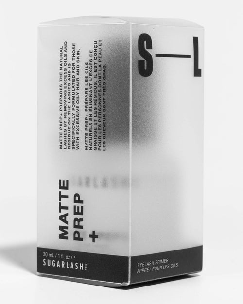 Package of Matte Prep+ mattifying eyelash primer.