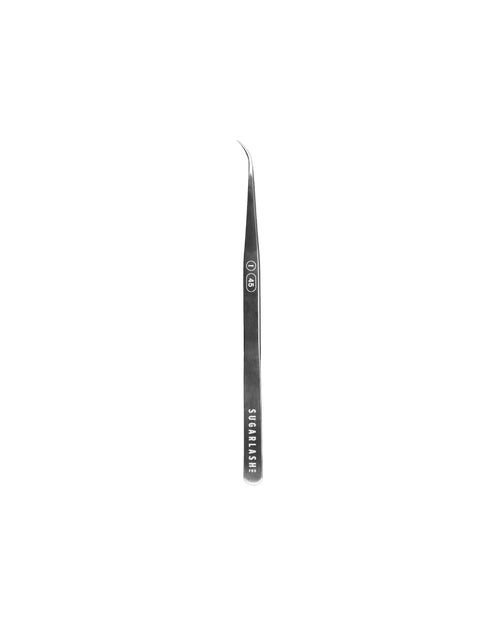 2 Piece 10 Tweezers Long Nose Straight and Curved in Pouch, TWEZ