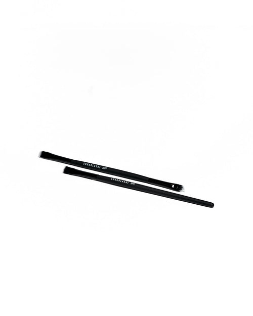 Two lash Tint Brush side by side on white background.